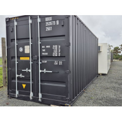 20ft **HIGH CUBE** Container **BLACK** NEW ** / One trip
